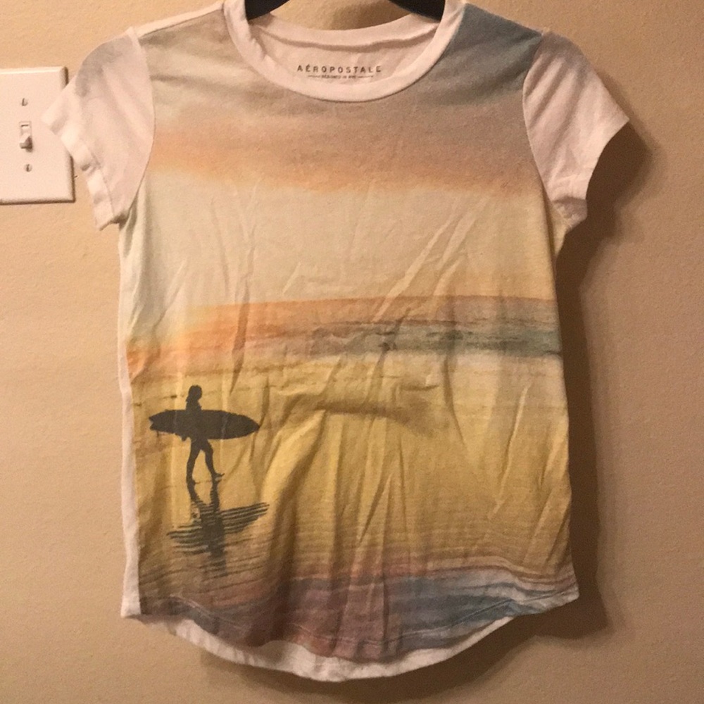 Sunset Silhouette Picture Tee
